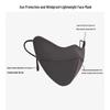 Women's Winter Velvet Face Mask with Eye Corner Protection, Thickened, Washable, Openable Design for Cold Weather