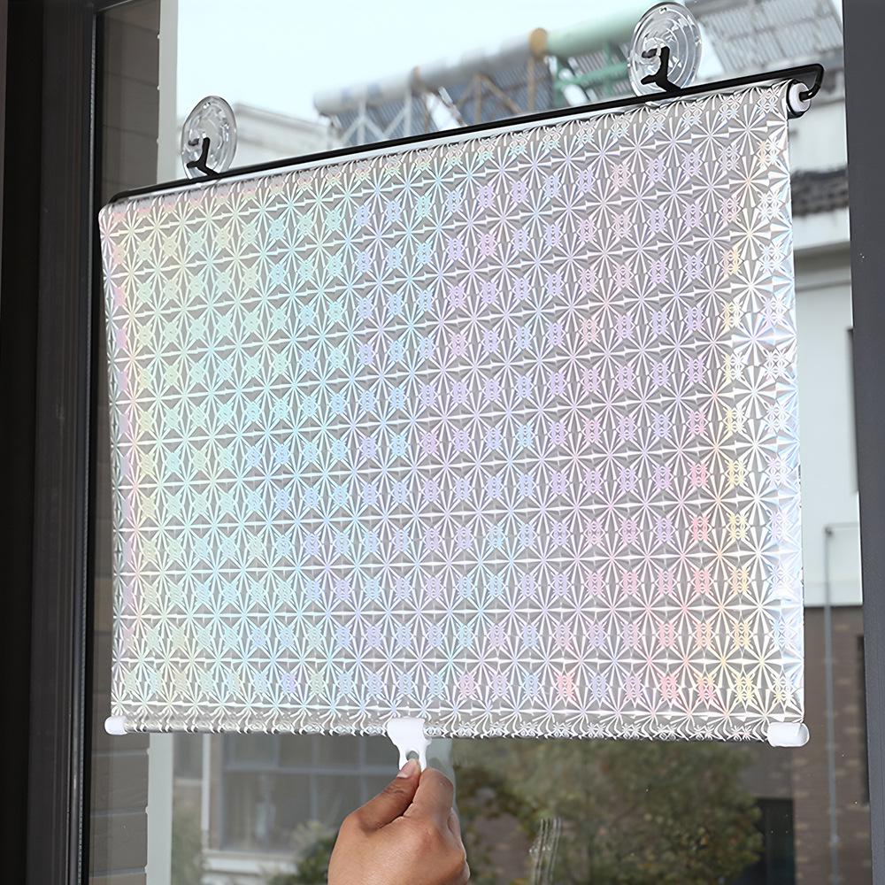 Automatic Retractable Car Windshield Sunshade Curtain - Heat Insulation & Sun Protection Roller Blind