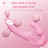6 Zoll & 4 Zoll Strap-On Doppelseitiger Dildo 10 Starke Vibrierende Anal Klitoris G-Punkt Vibrator Pegging & Lesbische Sexspielzeuge