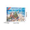 Calendar Advent 24 Days Countdown Calendar Scientific Seashells Model Educational Tool For Daily Family Activity Home School