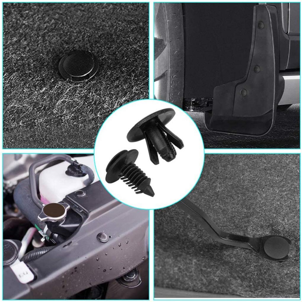 Pack of 210 Car Retainer Clips Bumper Decorative Trim Fastener Rivets