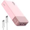 NOBIS 45W Power Bank 20000Mah Slim Portable Smart Led Display Power Banks With Cable