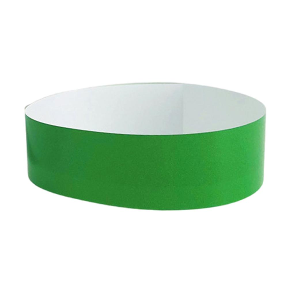 Paper Wristbands for Event Party Wrist Bands Colored Waterproofs Concert Identification Hand Bands Adhesive Wristbands