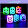 Halloween Ghost Led Candle Light For Haunted House Party Decor