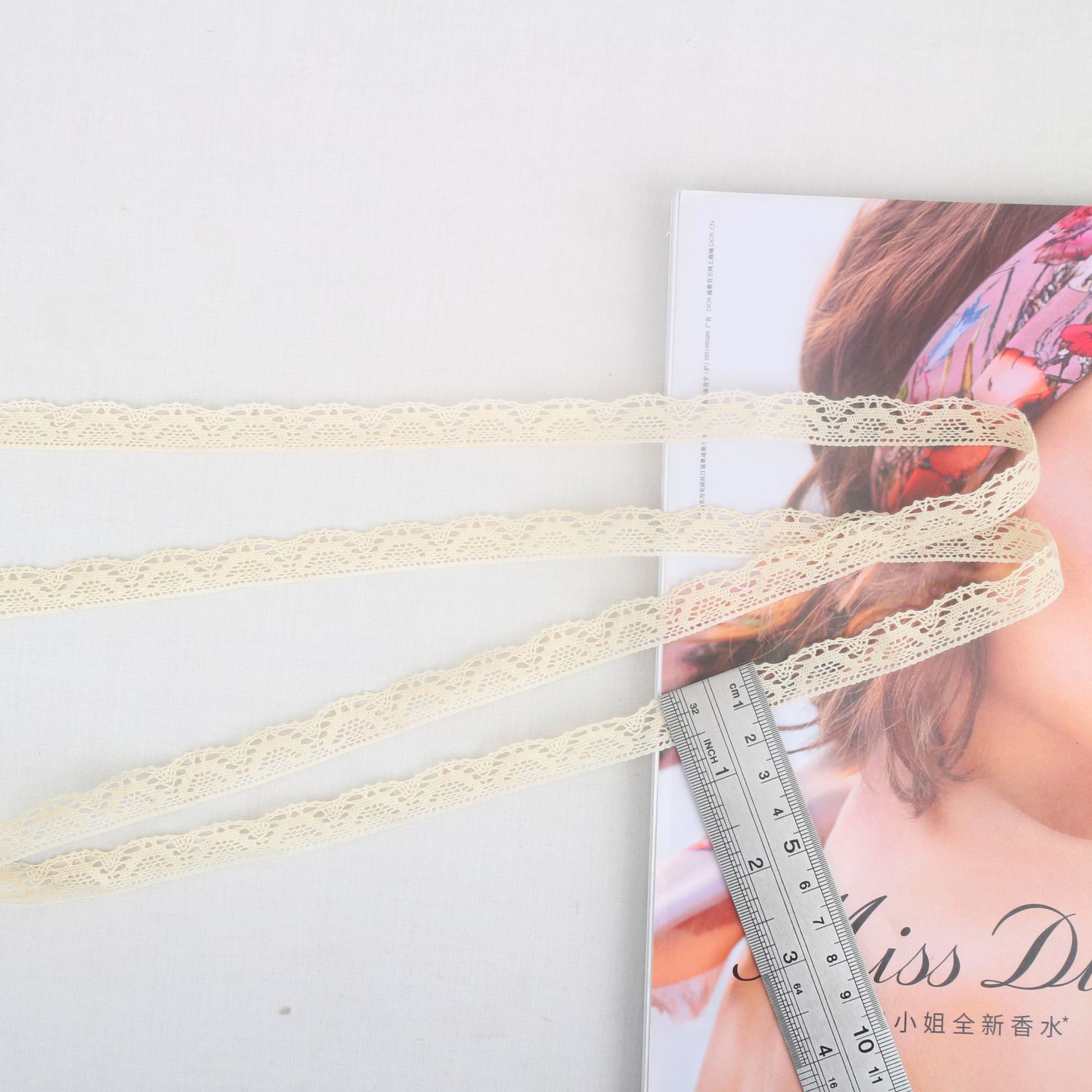 

Cotton Thread Lace Tablecloth Diy Bleached Hanfu Decorative Accessories Lace Exquisite Hollow Lace Accessories Lace 3