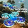 Mini Quadcopter for Kids, Remote Control Aircraft with Altitude Hold, Headless Mode, LED Lights, 360 degrees  Flip, One