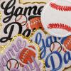 Sports Series Embroidered Cloth Patches: Football & Basketball Clothing Accessories