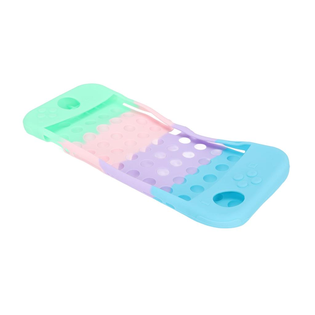 For Switch OLED Protective Case Scratch Resistant Game Console Silicone Protective Cover