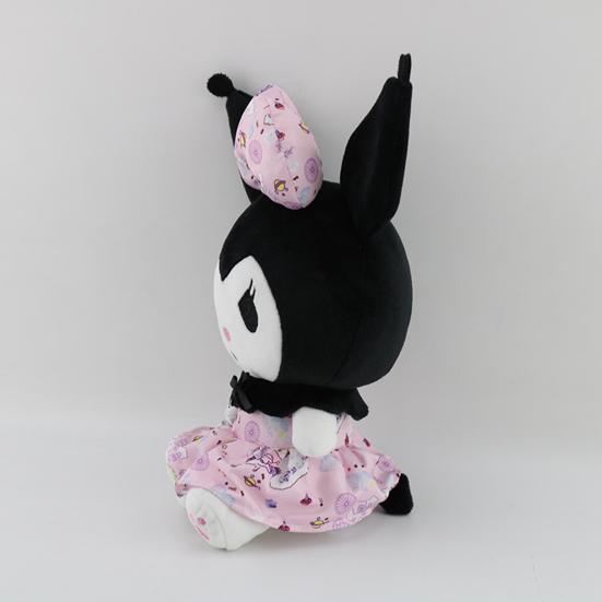 Anime Kuromi Melody Stuffed Doll Anti-deform Fine Workmanship Cotton Plush Toy for Daily