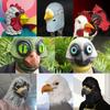 Neue Adlermaske Vogel Tierkopfbedeckung Halloween Kostüm Cosplay Requisiten Latexmaske