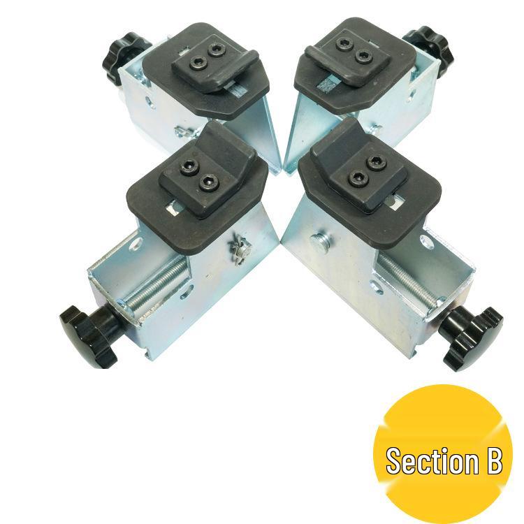 Аксессуар для мотоциклетного шиномонтажного станка со специальными захватами для модификаций электромобилей