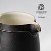 Edenus Gai Shi Yi Pin Black Iron Glaze Ceramic Gongfu Tea Set
