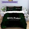 3pcs Harry Potter Bedding Set, Soft Polyester Duvet Cover and Pillowcases Machine Washable Seasons all suitable 55