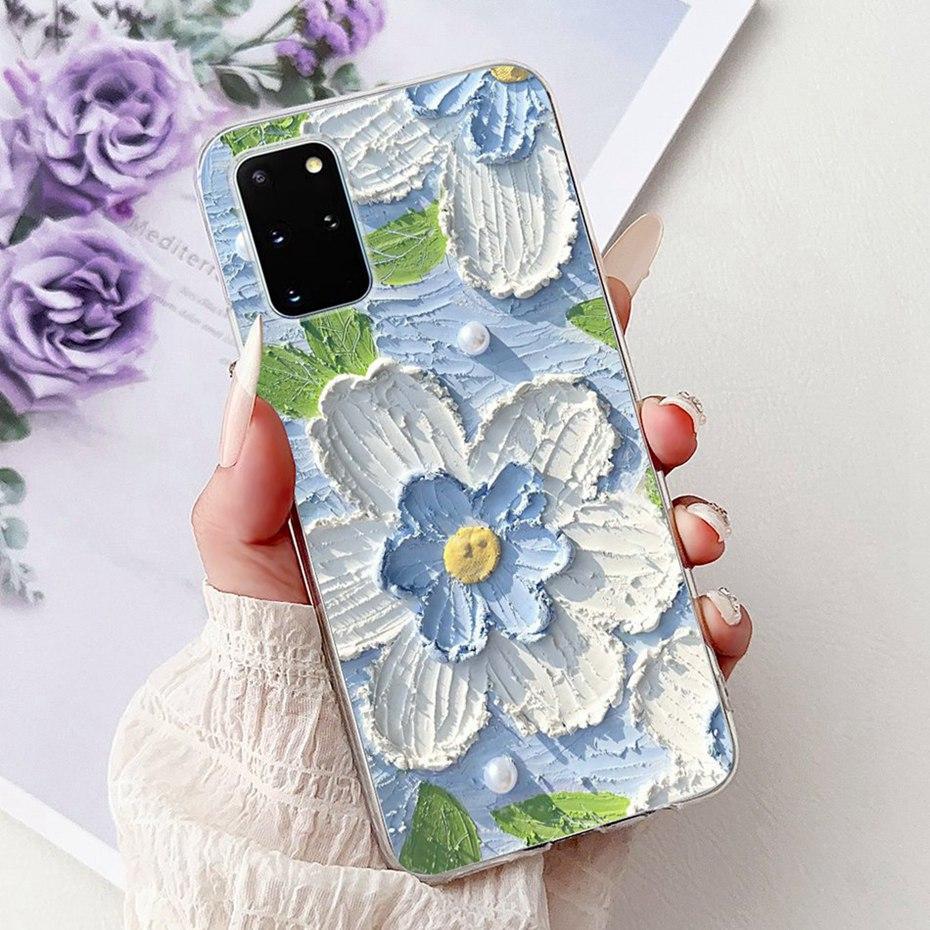 Cute Painting Phone Case For Samsung Galaxy S20 S20+ S20 FE 5G Soft Silicone TPU Covers For Samsung S20 S 20 Plus S20FE Bumpers