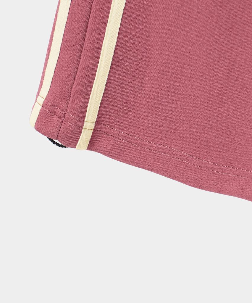 Yujen Washed Semi Bootcut Track Sweatpants_Pink
