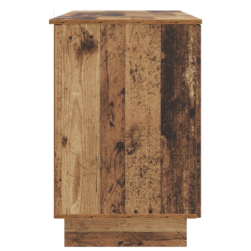 Vintage Wood Desk Engineered Wood 142.5 x 50 x 75 cm
