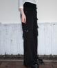 ROSEFRANTZ Cargo Slim Bootcut Pants [Black]