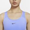 Nike Swoosh Medium Support Solid Sports Bra Women Underwear Light-Thistle BV3637-569