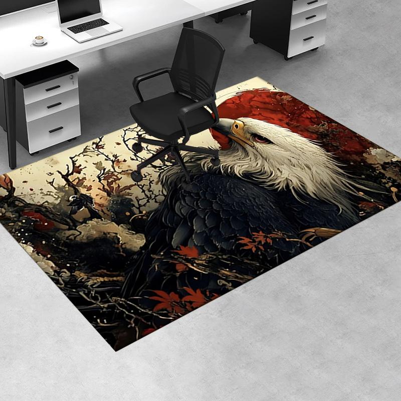Eagle Chair Mat: Office Carpet for Home Decor, Large Size Rug for Sofa and Living Room, Gift Idea for Any Room
