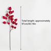 1PC Flower Arrangement Elegant Simulated Leaves Ornaments DIY Artistic Artificial Plant Scenery Lantern Fruit Branches 97CM