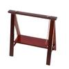 Miniature Dollhouse Swing 1:12 Modeling Figurine Porch Wood Furniture Supplies Mini House Accessories Rosewood Color