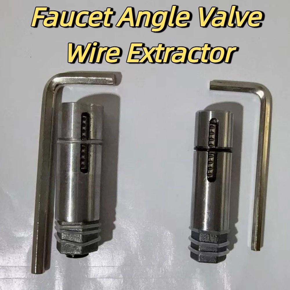 Efficient Faucet Angle Valve Wire Extractor Rust-proof Bolt Extractor Kit  Plumbing Repair