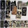 MH7 Witch Divination Tarot Phone Case for Motorola Edge 20 30 S30 40 50 Fusion Lite Plus Pro Neo Ultra One Power Action Macro Hyper Vision Zoom