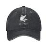 Logo Lil Peep Washed Denim Cap Casual Baseball Caps Adjustable Hat Summer Unisex Baseball Hats