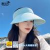 8229 Summer UV Protection Sunshade Empty Top Hat Simple Versatile Sunscreen Hat Outdoor Sports Foldable Hat Children