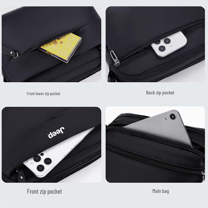 JEEP Men's Casual Shoulder Crossbody Bag