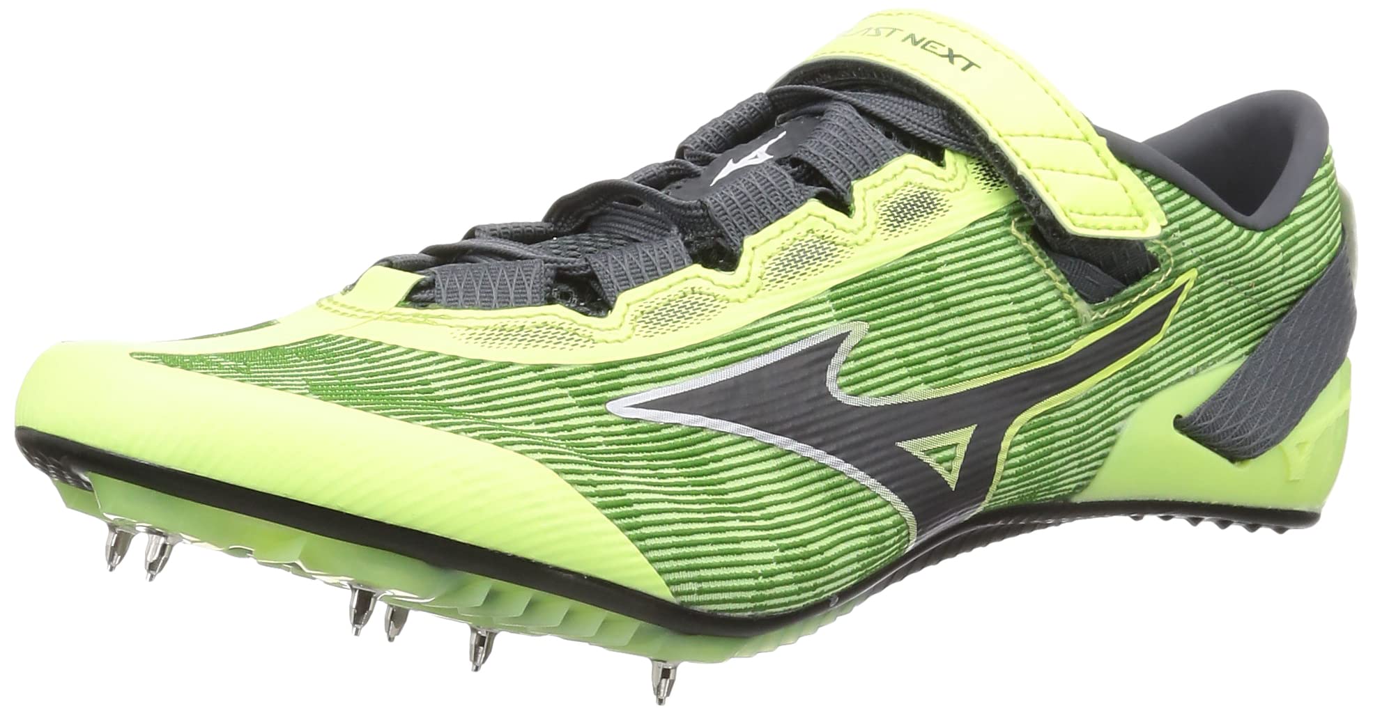 

Mizuno Track and Field Shoes NEXT 2 cm 2E X-Blast Lime/Gray 26.5