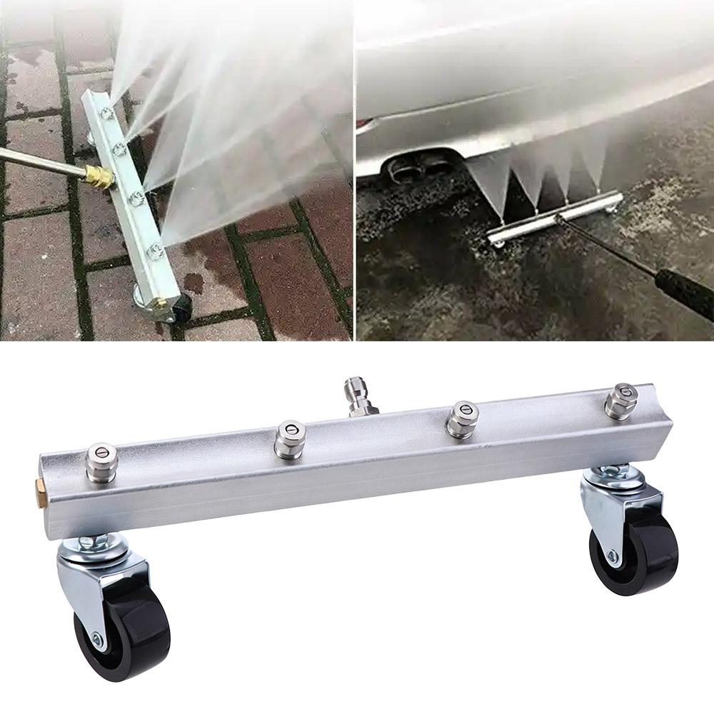 Stainless Steel Car Chassis Washer 4 Nozzle Design Undercarriage Cleaner Patios Cleaning