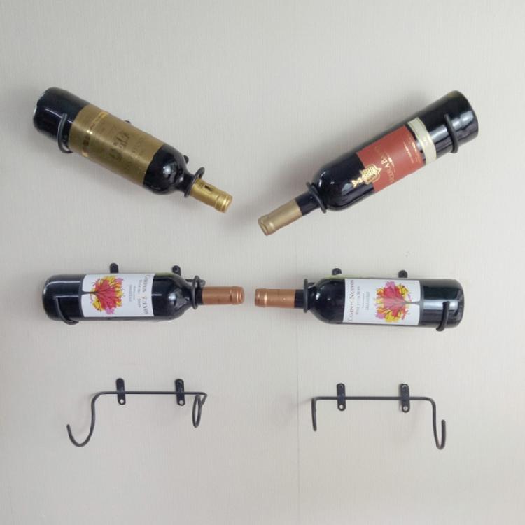 Supporto a mensola per esposizione vini Singolo Organizer per conservazione Champagne per Cucina Bar