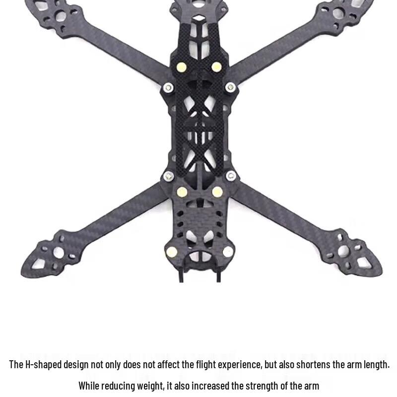 MAK4 Carbon Fiber FPV Drone Frame