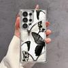 Case for Samsung Galaxy S25 S21 Plus S23 S25Edge S22 Ultra S20 FE S24 Phone Cover Creative Butterfly