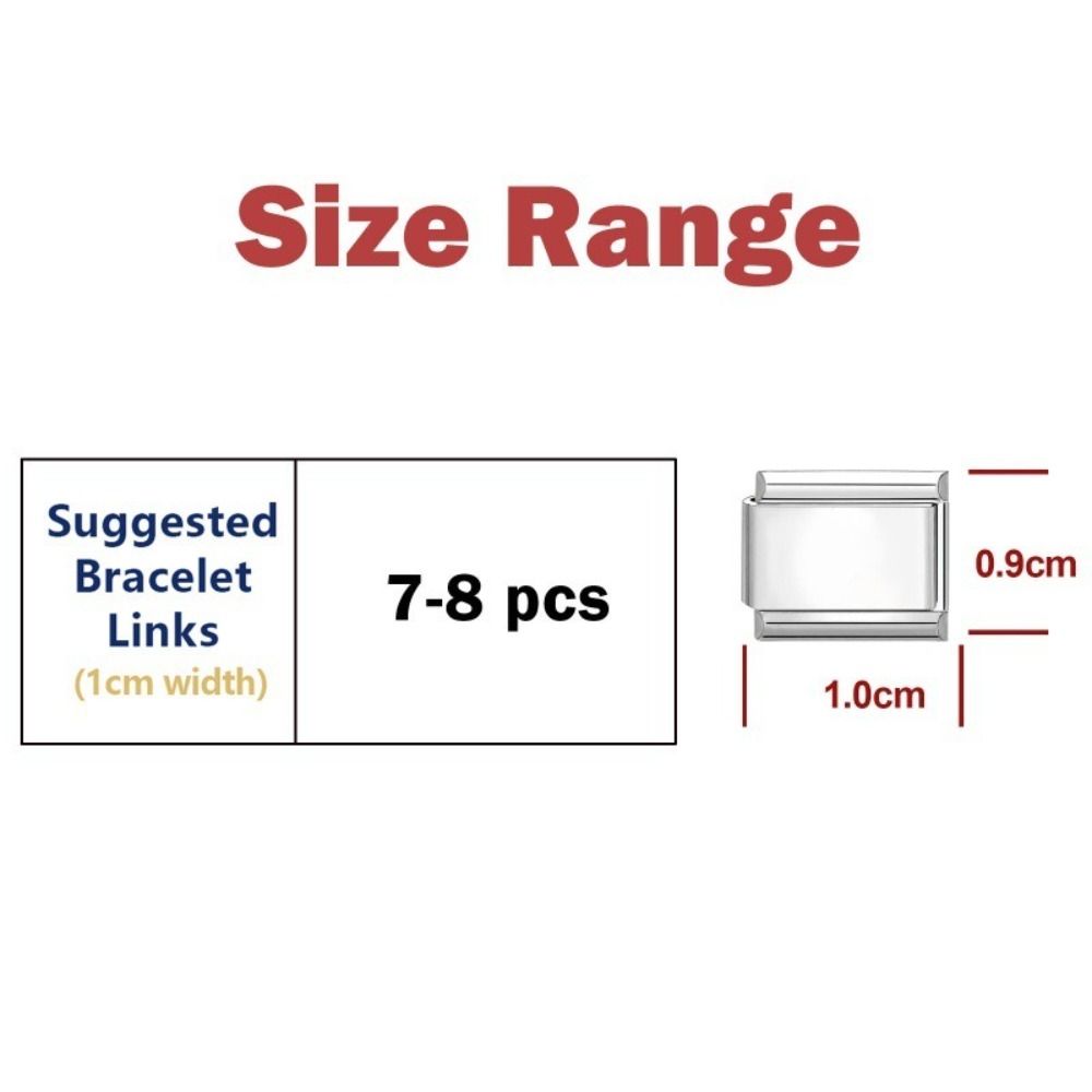 Double Chain Bracelet Charms Stainless Steel DIY Making Charm Bracelet Link Multi-Function Spliceable