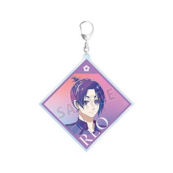 TV Anime Blue Lock Reo Mikage Ani Art Clear Label BIG Acrylic Keychain