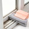 3Pcs Crevice Brush with Soft Cleaning Cloth Ergonomic Non-Slip Handle Reusable Washable Design Window Grooves Narrow Gaps Dust Dirt Remover