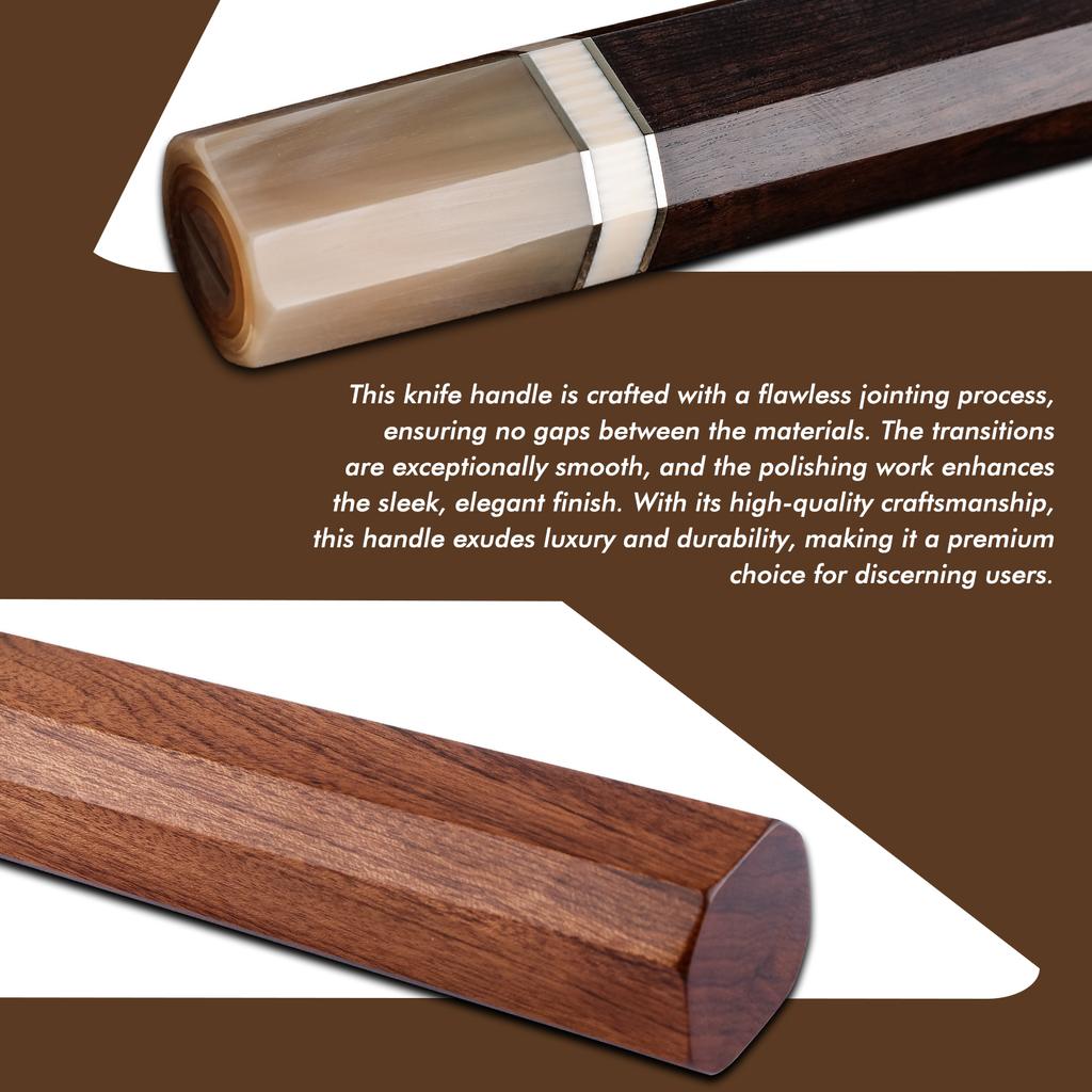 Grandsharp DIY Knife Handle for Sashimi Knife Japanese Professional Kitchen Knife Handle Kitchen Accessoires for Sushi Knives
