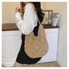 Handmade crochet cotton thread grandmother grid hollow flower woven women's bag straw woven beach shoulder bag