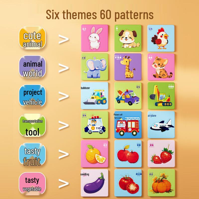 Yisirui Kids Educational Puzzle