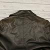 COLOURS by ALEXANDER JULIAN Lambskin Leather Coat Outer Jacket Men's LL Brown Thinsulate Lined