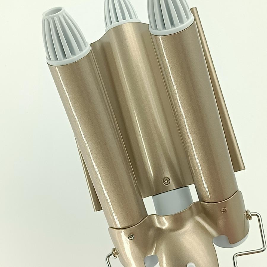 Triple-Barrel Ceramic Curling Iron - Water Wave & Goddess Perm Styler