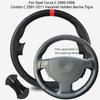 For Corsa C 2000-2006 Combo C 2001-2011 Vauxhall Holden Barina Tigra Microfiber Leather Car Steering Wheel Cover