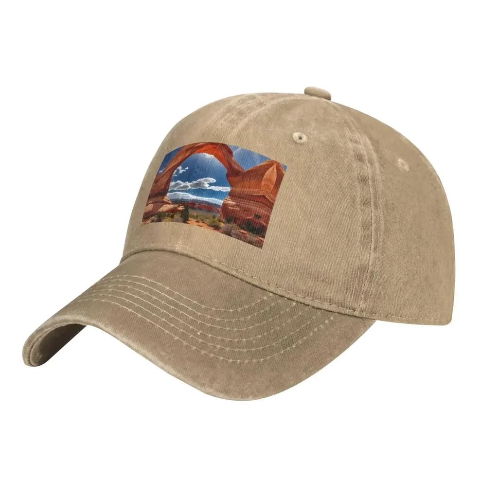 Arches National ParkStandard Print Classic Adjustable Baseball Caps Hats for Unisex Women Casual Hat Cap Trucker Sports Red