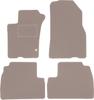 Beige Velour Floor Mats For: Mercedes ML W163 SUV (1998-2005)