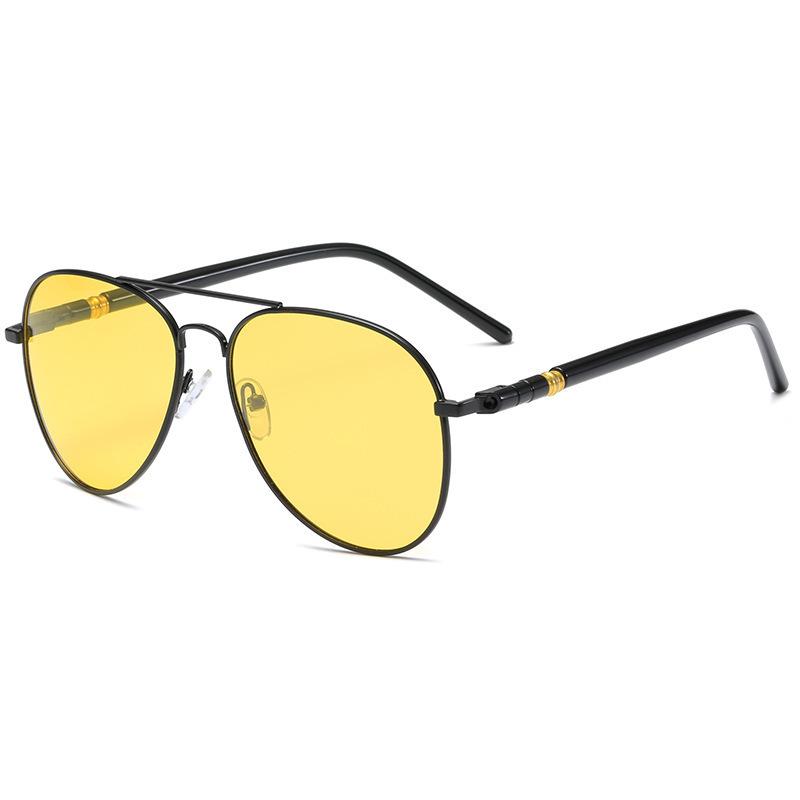 High-End Polarized Wayfarer Sunglasses for Men - Photochromic Lenses for Day and Night Driving