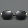 Metal Oversized Myopia Sunglasses Stylish Round-Frame High-Quality Nearsighted Glasses Men's and Women's Classic Driving Shades