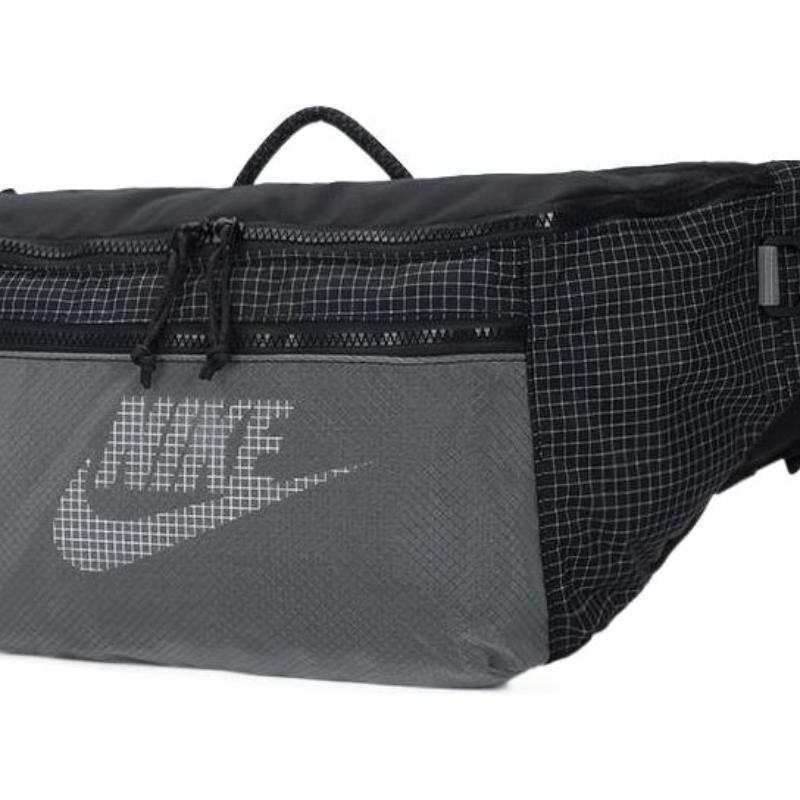 Nike Nylon Shoulder Bag, Fanny Pack Unisex Black Casual CV1411-011