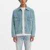 Levis SS23 Midnight Blue Label Series Solid Color Truck Driver Denim Jacket Men Jacket A2195-0004